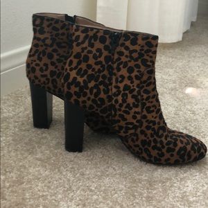 Leopard Booties